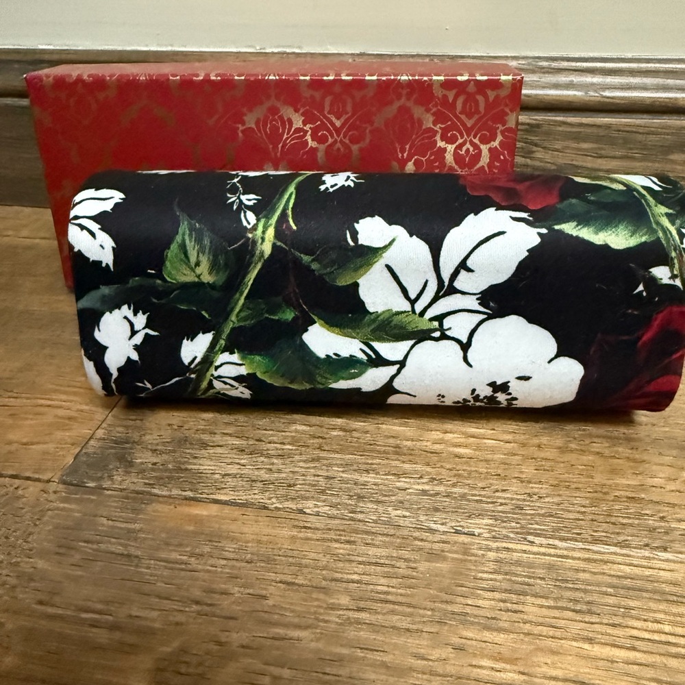 Dolce & Gabbana Floral Clutch sunglasses case cover - Picture 2 of 6